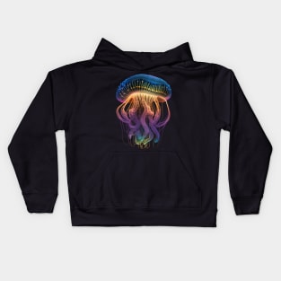 Glowing Jellyfish Kids Hoodie